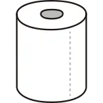 Toilet Paper SVG Icon